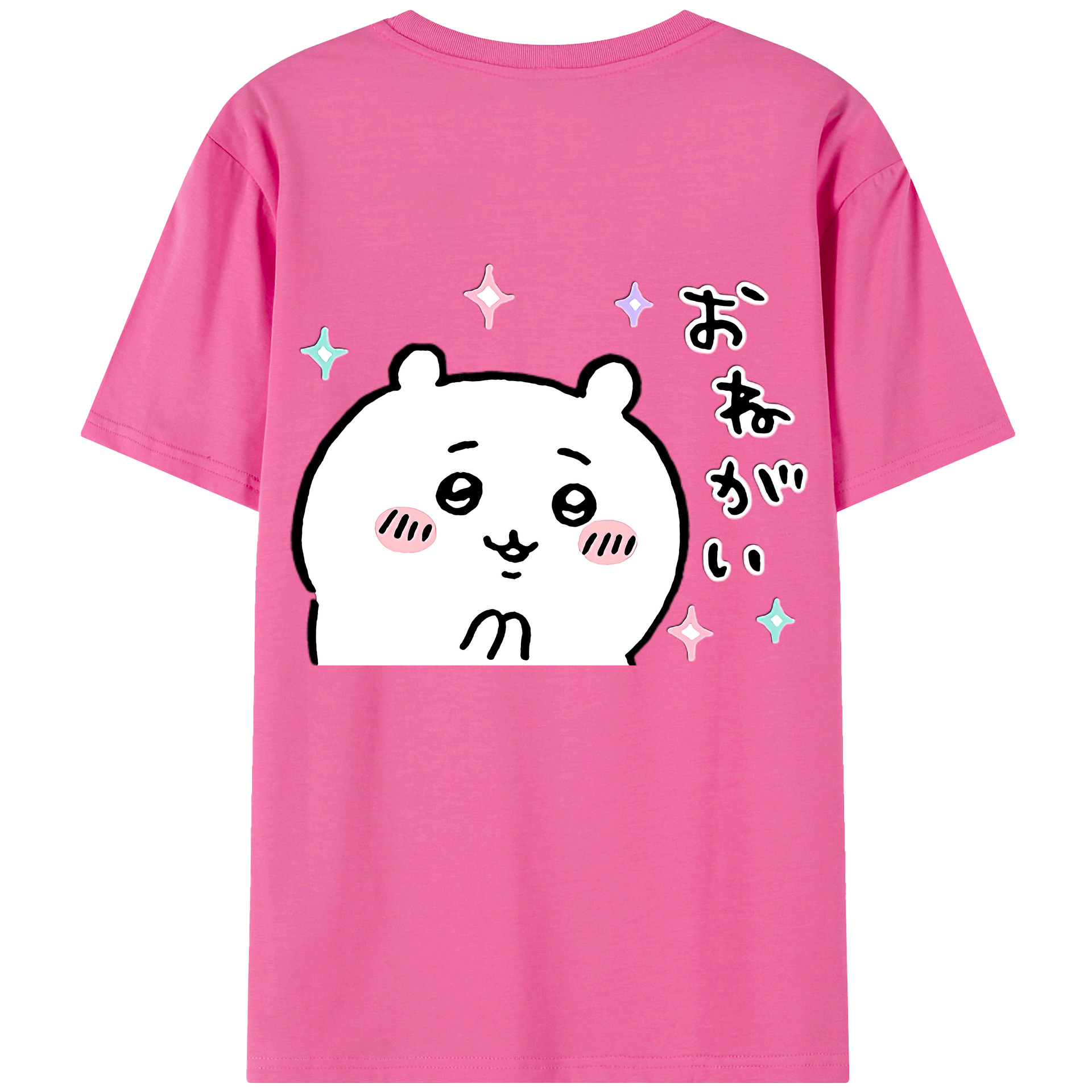 （画像用） ちいかわ ちいかわ Chii-kawa chiikawa レディース半袖Tシャツ(バックプリント)